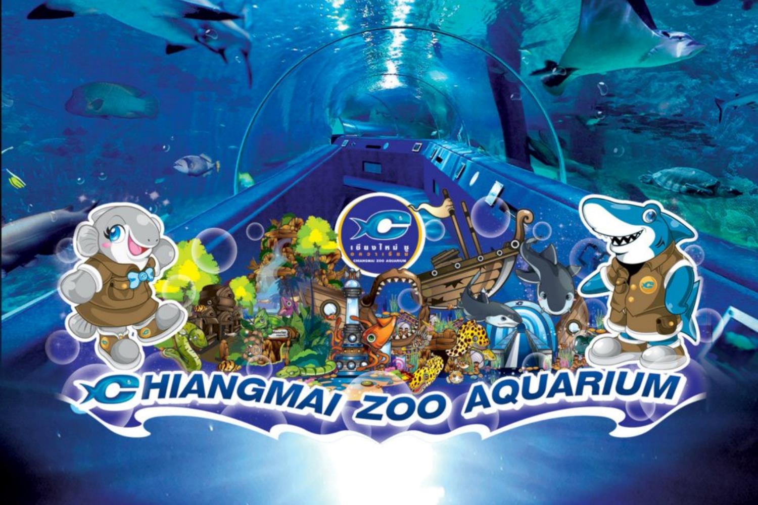 Chiangmai Zoo Aquarium ศูนย์แสดงพันธุ์สัตว์น้ำ