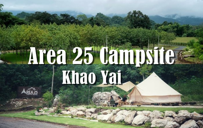 Area 25 Campsite Khao Yai